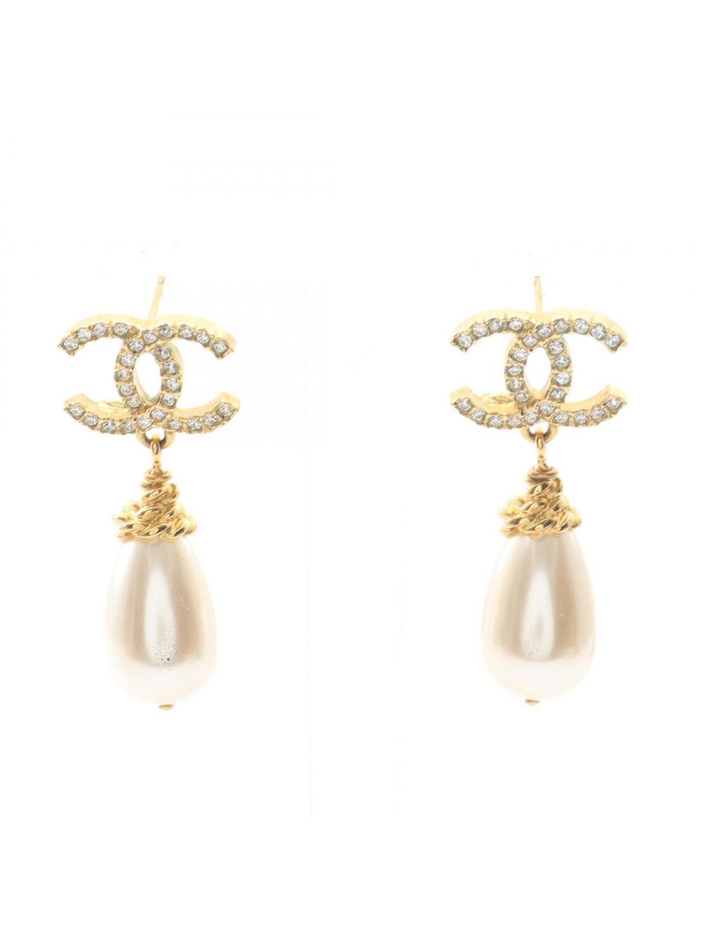 Chanel Coco Mark L20 Pierced Earrings #291449C71B